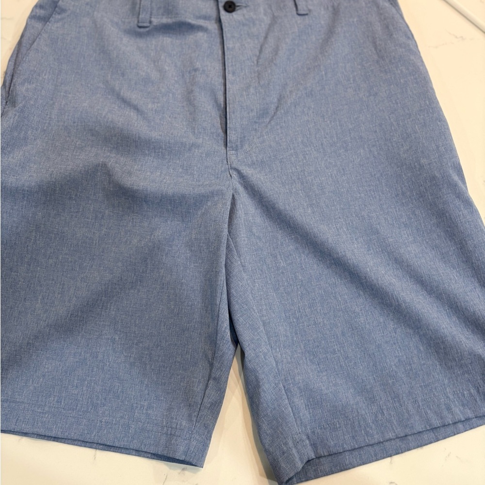 Men's Blue Golf Shorts